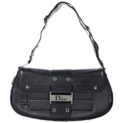 dior street chic shoulder bag - vintage black|Dior Street Chic Bag .